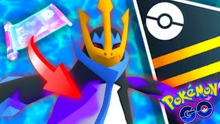 ELITE TM SHADOW EMPOLEON WA SECRET Premier Ultra GO Battle League for Pokemon GO [upl. by Leontyne]