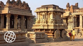 The Ruins of Hampi Karnataka India Amazing Places 4K [upl. by Alik]