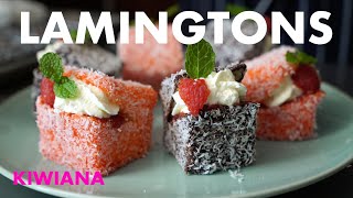 How To Make The Perfect Lamingtons  Kiwiana [upl. by Lynda535]