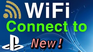 How To Connect to WiFi on PS4 NEW [upl. by Revolc]