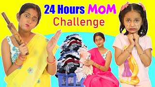 24 Hours LIVING Like MOM Challenge ft Anaya amp Shruti  MyMissAnand [upl. by Kola470]