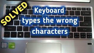 How to Solve keyboard typing wrong characters  Windows Laptop [upl. by Godrich]