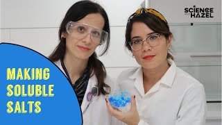 Making Soluble Salts  Chemistry Practicals [upl. by Eanerb506]