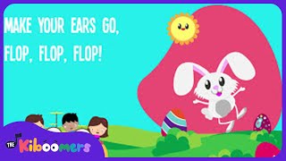 Easter Bunny Hop Lyric Video  The Kiboomers Preschool Songs amp Nursery Rhymes [upl. by Magdalene]