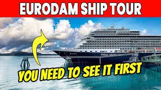 Holland America Eurodam Ship Tour [upl. by Airotna]