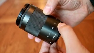 Canon EFM 55200mm f4563 IS STM lens review with samples [upl. by Achilles]