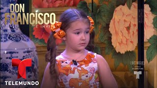 Niña rusa de 5 años pone en práctica su talento  Don Francisco Te Invita  Entretenimiento [upl. by Tiras]