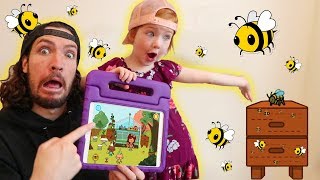 Adley App Reviews  Toca Life Town  ultimate HIDE N SEEK  Attacked by Bees [upl. by Veleda]