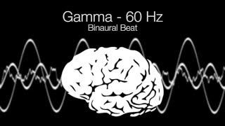 Genius Gamma Binaural Beat  60Hz 1h Pure [upl. by Clarkson]