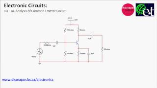 Common Emitter Amplifier [upl. by Adnuahsor]