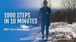 1000 Steps in 10 Minutes  SilverSneakers [upl. by Edmunda]