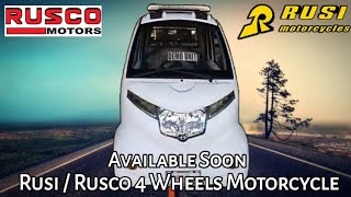 RUSIRUSCO 4 Wheels Motorcycle 2020 [upl. by Affay]