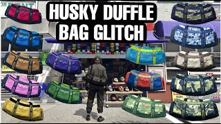 GTAHOW TO GET THE DUFFLE BAG HUSKY JOBS [upl. by Alcina]