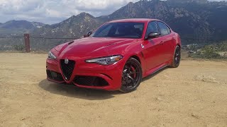 2020 Alfa Romeo Giulia Quadrifoglio Review — Carscom [upl. by Coney128]