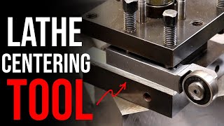 Lathe Centering Tool Build  Centering Roller [upl. by Cam368]