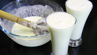 लस्सी रेसिपी  Lassi Recipe  How to make Lassi at home  MadhurasRecipe [upl. by Hurff]