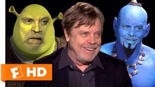 Mark Hamill Voice Acting Character Impressions Challenge  Fandango All Access [upl. by Nedra]