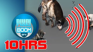 10HRS Ultrasonic Sound to Scare Rats Dogs Cats Mosquitoes Reptiles [upl. by Hefter]