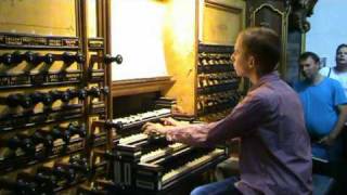 Gert bespeelt het grote HinszOrgel  Toccata Psalm 146 Jan Zwart [upl. by Naresh]