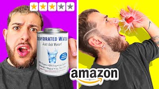 Testing Amazons Weirdest Products [upl. by Madigan179]