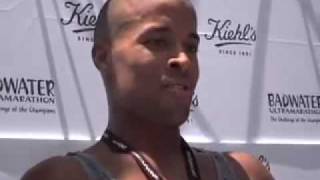 2007 Badwater David Goggins finishes AdventureCORPS Badwater Ultramarathon [upl. by Annotahs]