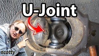 How to Fix a Car that Shakes When Accelerating U Joint [upl. by Shu650]