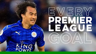 Shinji Okazaki Every Premier League Goal [upl. by Ayhtin]