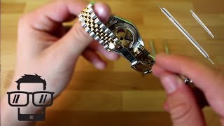 Uhrenarmband wechseln German Tutorial [upl. by Itsyrc]