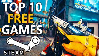 Top 10 Free PC Games on Steam 2021 Free to Play [upl. by Occir854]