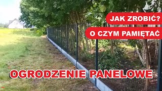 ⭐ Ogrodzenie panelowe 3D  Jak zrobić ⭐ [upl. by Hanahs805]