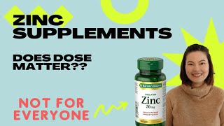 Zinc supplements Does dose matter [upl. by Haila]