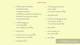 GLORY TO GOD Song of the Neocatechumenal Way [upl. by Ysle]