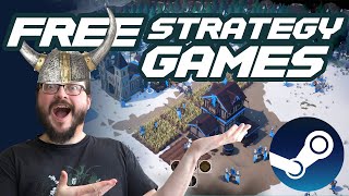 Top 10 Best FREE Strategy Games on Steam [upl. by Slotnick]