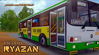 OMSI 2 – Ryazan Map Рязань LiAZ 525636 [upl. by Dody87]