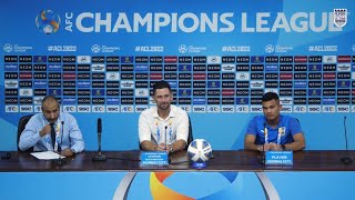 Postmatch Press Conference  Al Jazira vs Mumbai City FC [upl. by Sirovat]