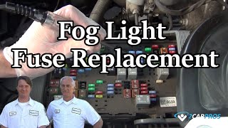 Fog Light Fuse Replacement [upl. by Traver41]