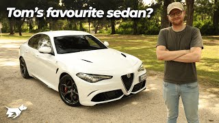 Alfa Romeo Giulia Quadrifoglio 2021 review  Chasing Cars [upl. by Lramaj]