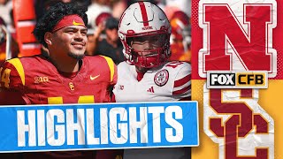 Nebraska Cornhuskers vs USC Trojans Highlights  FOX College Football [upl. by Prasad]