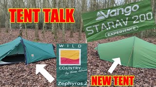 VANGO STARAV 200 V WILD COUNTRY ZEPHYROS 2 COMPACT [upl. by Idnek]