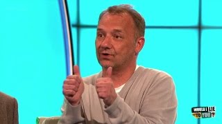 Bob Mortimer claims he can break an apple in half with his bare hands  Would I Lie to You [upl. by Ines]