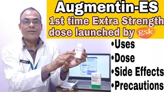 How to make powder oral amoxycillin potassium clavulanateaugmentin duo suspension for childHINDI [upl. by Leunamne]