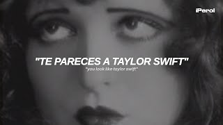 Taylor Swift  Clara Bow Español  Lyrics [upl. by Norat]