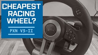 CHEAPEST RACING WHEEL SET PXN V3II REVIEW [upl. by Ahsiekin]