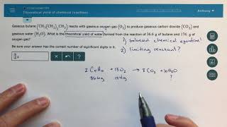 ALEKS  Theoretical Yield of Chemical Reactions [upl. by Asilrak438]