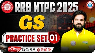 RRB NTPC GS Classes 2025  RRB NTPC GS Practice Set 01  GS for RRB NTPC  GS By Naveen Sir [upl. by Lemyt]