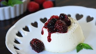 Classic Italian Panna Cotta Recipe  How Tasty Channel [upl. by Renault317]