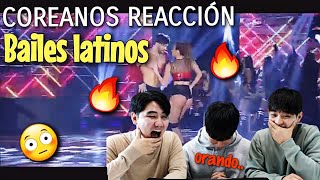 COREANOS REACCIONAN A BAILES LATINOS Pandita Chan [upl. by Nareik]