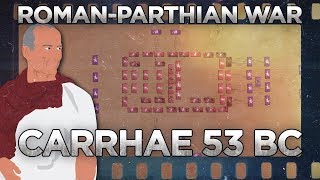 Carrhae 53 BC  Roman–Parthian War DOCUMENTARY [upl. by Ierbua]