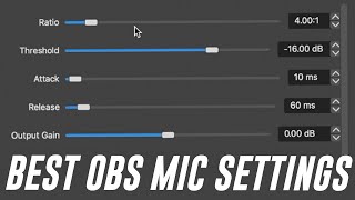 Best OBS Audio Settings To Stop Distorting on Stream [upl. by Nnaecarg607]