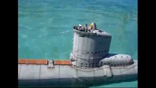 RC Uboat type XXIIIelectric torpedo scale 135 [upl. by Meakem]